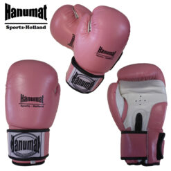 Hanumat Leren (Kick)Bokshandschoenen Roze