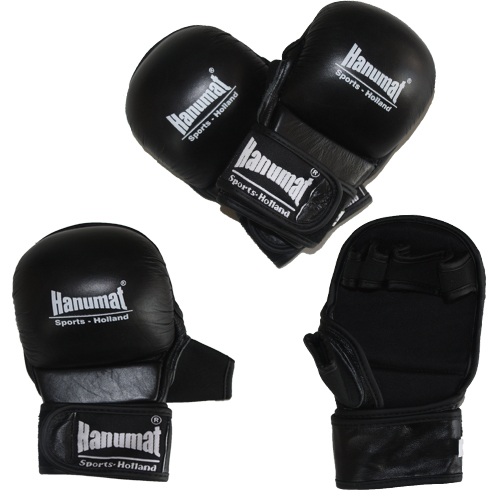 Hanumat Lederen MMA Handschoenen Open