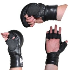 Alternative view of Hanumat Lederen MMA Handschoenen Open