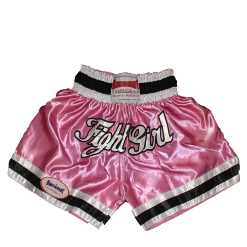 Hanumat Kickboksbroekje Fight Girl Roze