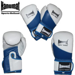 hanumat bokshandschoenen wit blauw