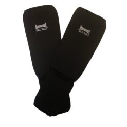 Hanumat elastische Scheenbeschermers Zwart