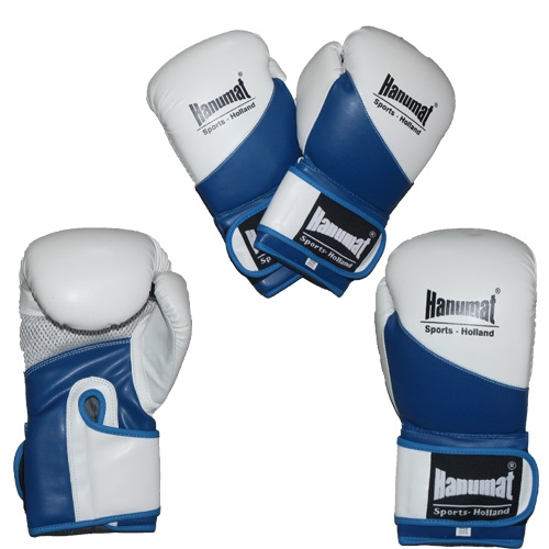 Hanumat Pu Multi Color (kick)Bokshandschoenen Wit/Blauw