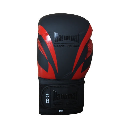 Hanumat Pro 2 Gloves Zwart Rood - Afbeelding 2