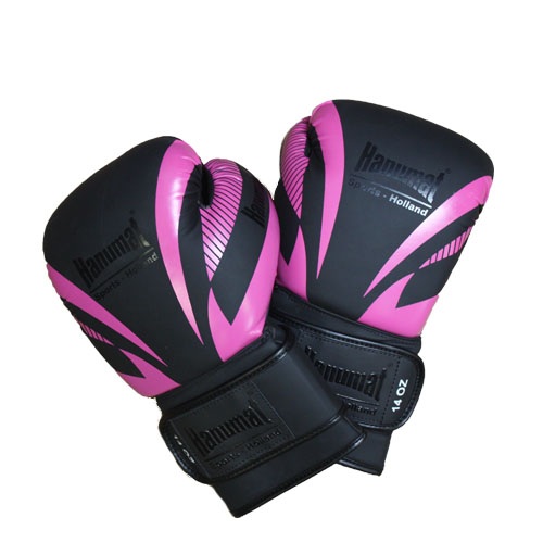 Hanumat Pro 2 Gloves Zwart Roze