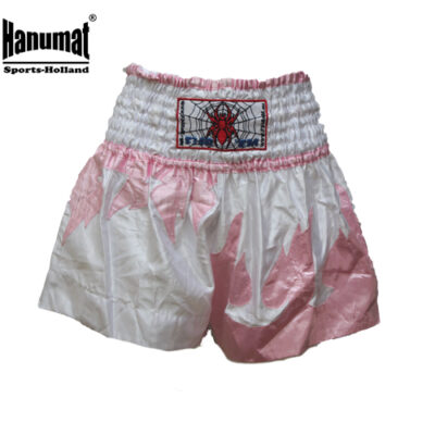 Roze/Wit Kickboksbroek