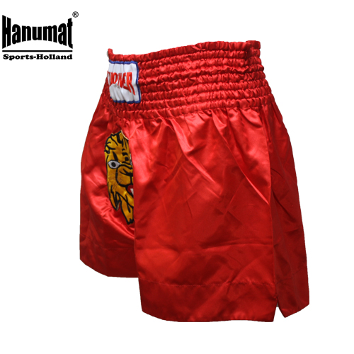 Lion Kickboksbroek Rood - Afbeelding 2